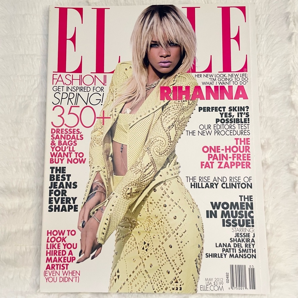 Rihanna Elle Magazine May 2012